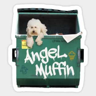 Angel Muffin Sticker